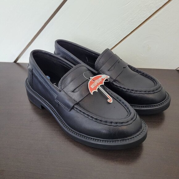 NEW Aqua College Waterproof Loafer Shoes 5.5M Hearty Leather Upper Synthetic - Picture 1 of 11